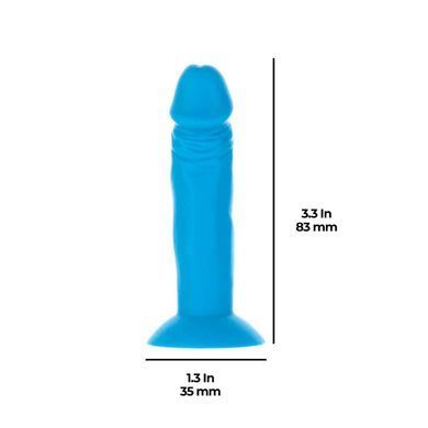 Набір фалоімітаторів ADDICTION Silly Willy 3.3&rdquo; Silicone Dildo, 3 кольори, 12 шт SX3154 фото