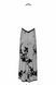 Сукня Noir Handmade F312 Divinity long flocked mesh dress with open back - S SX0309 фото 5