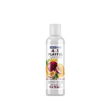 Зігрівальна змазка Swiss Navy 4 in 1 &mdash; Wild Passion Fruit (29,5 мл) Маракуйя SO5718 фото