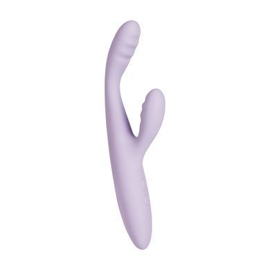 Тонкий кролик-вібратор Svakom &mdash; Cici 2+ Lilac, керування зі смартфона, підігрів до 38 &deg;C SX0729 фото