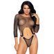 Боді з імітацією топа та стрінгів Leg Avenue &mdash; Top Bodysuit With Thong Back One Size Black SO9149 фото 1