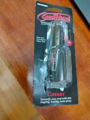 Спрей для мінету Doc Johnson GoodHead Tingle Spray - Sweet Cherry (29 мл) (пошкоджене паковання!!!) SO3494-R фото