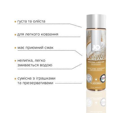 Змазка JO H2O &mdash; Vanilla Cream (120 мл) Ванільний крем SO1778 фото