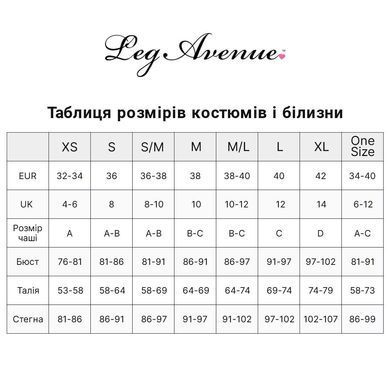 Комбінезон з екошкіри Leg Avenue Wetlook Catsuit M, Black, блискавка спереду, з мокрим ефектом SO8554 фото
