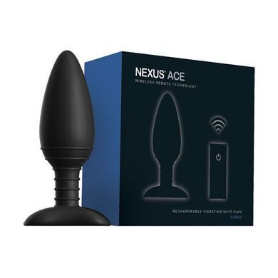 Анальна вібропробка Nexus ACE Medium, з пультом ДК, макс. діаметр 4см ACE001 фото
