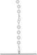 Сукня Noir Handmade F307 Mirage wetlook mini dress with jewelry rhinestone chain - 3XL SX0284 фото 6
