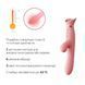 Вібратор Zalo &mdash; ROSE Vibrator Strawberry Pink з підігрівом та вакуумною стимуляцією клітора SO6680 фото 4