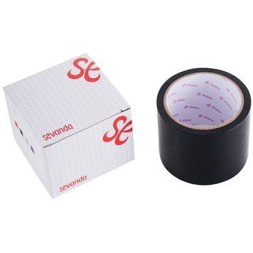 Електростатична стрічка для бондажу LOCKINK SEVANDA Electrostatic Tape - Black Tape, 16 м SX0890 фото