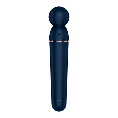Вібромасажер Satisfyer Planet Wand-er Blue/Rosegold, дуже потужний, бездротовий SO8783 фото