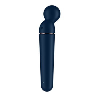 Вібромасажер Satisfyer Planet Wand-er Blue/Rosegold, дуже потужний, бездротовий SO8783 фото