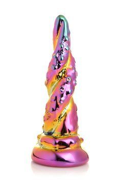 Фентезійний фалоімітатор Creature Cocks Enchanting Rainbow Glass Dildo SX2223 фото