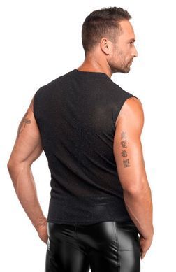 Чоловіча футболка Noir Handmade H083 Onyx skin tank L SX4179 фото