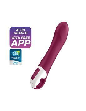 Смарт вібратор Satisfyer &mdash; Big Heat для  точки G з функцією підігріву SO6107 фото