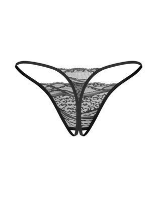 Набір трусиків з доступом Obsessive Bianca 2-pack crotchless thong L/XL SX3556 фото