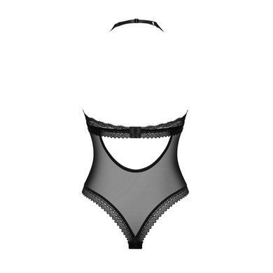 Напіврозоре боді Obsessive &mdash; Medilla Teddy Black SO9047 фото