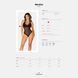 Напіврозоре боді Obsessive &mdash; Medilla Teddy Black SO9047 фото 7