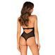 Напіврозоре боді Obsessive &mdash; Medilla Teddy Black SO9047 фото 2