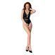 Еротичне боді з імітацією шнурівки Passion &mdash; Kristeen Body Black SX1925 фото 3