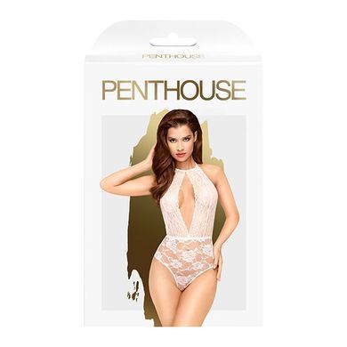 Боді з високими трусиками Penthouse &mdash; Toxic Powder White SO4378 фото