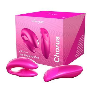Смарт-вібратор для пар We-Vibe Chorus Cosmic Pink (м'ята упаковка!!!) SO6921-R фото