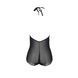 Сітчасте боді з мереживом Passion &mdash; Leafa Body Black SX0500 фото 4
