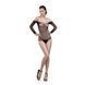 Сітчасте боді зі стразами Moonlight &mdash; Model 09 One Size Black SO6342 фото 1