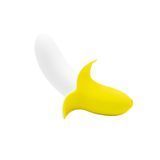 Вібратор-банан Banana Bliss Mini Silicone Vibrator, вагінально-кліторальна стимуляція, 10 режимів SX2601 фото