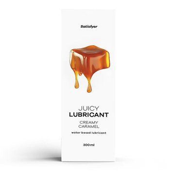 Змазка Satisfyer Juicy Lubricant &mdash; Creamy Caramel (300 мл) Карамель SX2718 фото