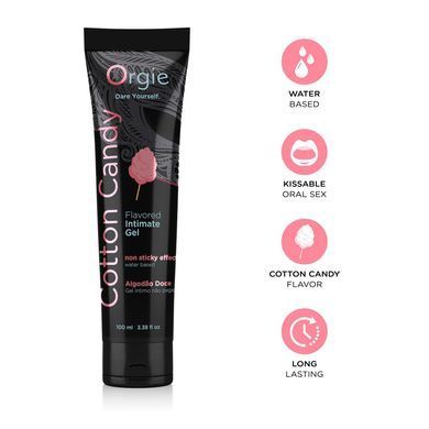 Змазка Orgie Lube Tube &mdash; Cotton Candy (100 мл) Солодка вата SX1522 фото