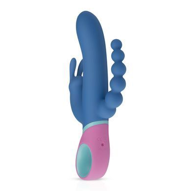 Вібратор-кролик PMV20 Vice &mdash; Double Vibrator з ротацією и анальним стимулятором SO4430 фото