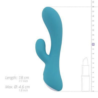 Вібратор-кролик Cala Azul &mdash; Martina Rabbit Vibrator, ергономічна форма, 10 режимів SO8884 фото
