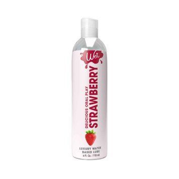Змазка Wet Oral Play &mdash; Strawberry (118 мл) Полуниця SO9885 фото