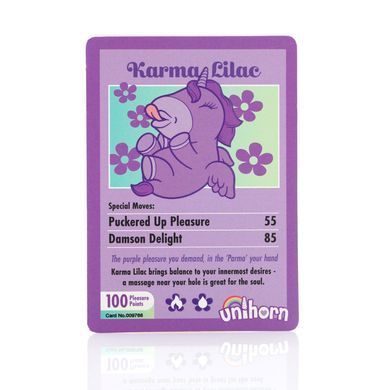 Вібратор-єдиноріжка Unihorn &ndash; Karma Lilac, з пульсацією SX2867 фото