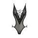 Боді монокіні з відкритою спинкою Passion &mdash; Erza Body Black PS26001 фото 3
