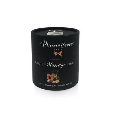 Масажна свічка Plaisirs Secrets Pineapple Mango (80 мл) (м'ята упаковка!!!) SO1852-R фото