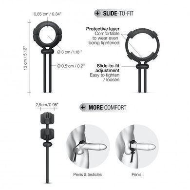 Регулируемое эрекционное кольцо Dorcel FIT RING (мятая упаковка!!!) SO5078-R фото
