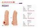 Насадка на член Kokos Nude Sleeve NS 001 M (м'яте паковання!!!) SX1471-R фото 8