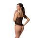 Боді монокіні з відкритими грудьми Passion JUSTINA BODY XXL/XXXL, black EL15403 фото 2