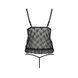 Боді монокіні з відкритими грудьми Passion JUSTINA BODY XXL/XXXL, black EL15403 фото 4