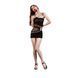 Напівпрозоре боді-сукня Moonlight &mdash; Model 12 One Size Black SO6345 фото 1