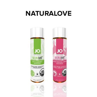 Розпродаж!!! Змазка на водній основі System JO NATURALOVE - ORGANIC (120 мл) термін до 07.2025) SO1684-R фото