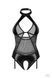 Боді Obsessive Dominna crotchless teddy S/M SX3561 фото 2