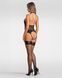 Боді Obsessive Dominna crotchless teddy S/M SX3561 фото 5