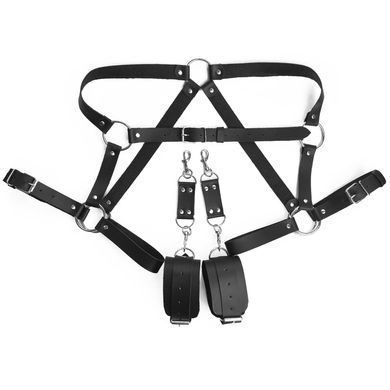Бондажний набір Art of Sex &ndash; Bondage set Anasteisha L-2XL, чорний SO6697 фото