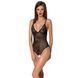 Напівпрозоре боді з відкритим доступом Passion &mdash; Ursula Body Black SO5829 фото 1