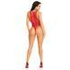Боді з великої сітки Leg Avenue &mdash; Net Snap Crotch Tank Bodysuit One Size Red SX1708 фото 6