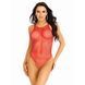 Боді з великої сітки Leg Avenue &mdash; Net Snap Crotch Tank Bodysuit One Size Red SX1708 фото 1
