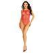 Боді з великої сітки Leg Avenue &mdash; Net Snap Crotch Tank Bodysuit One Size Red SX1708 фото 5