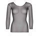 Сітчастий топ Leg Avenue &mdash; Long Sleeves T-Shirts One Size Black SO9104 фото 6