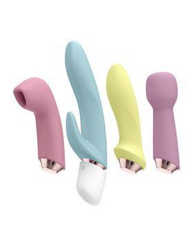 Подарунковий набір секс-іграшок Satisfyer Marvelous Four (м'ята упаковка!!!) SO6733-R фото